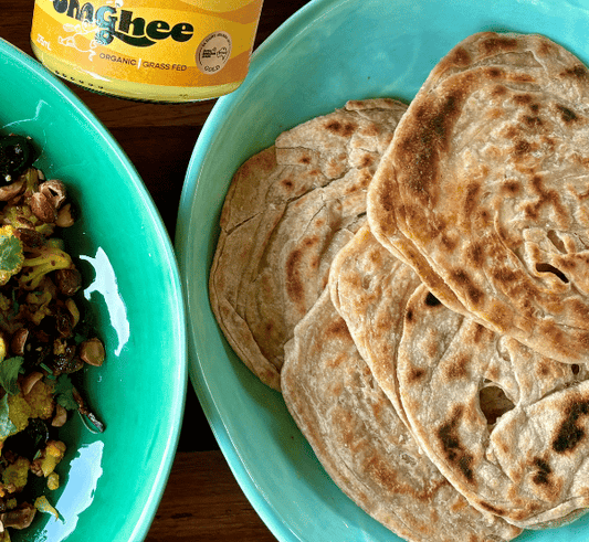 Flaky Ghee Flatbread - OMGhee