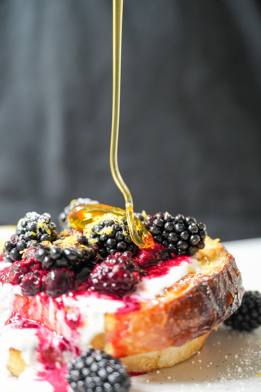 Caramelised Spiced French Toast with Berry Compote: A Breakfast Worth Waking Up For - OMGhee