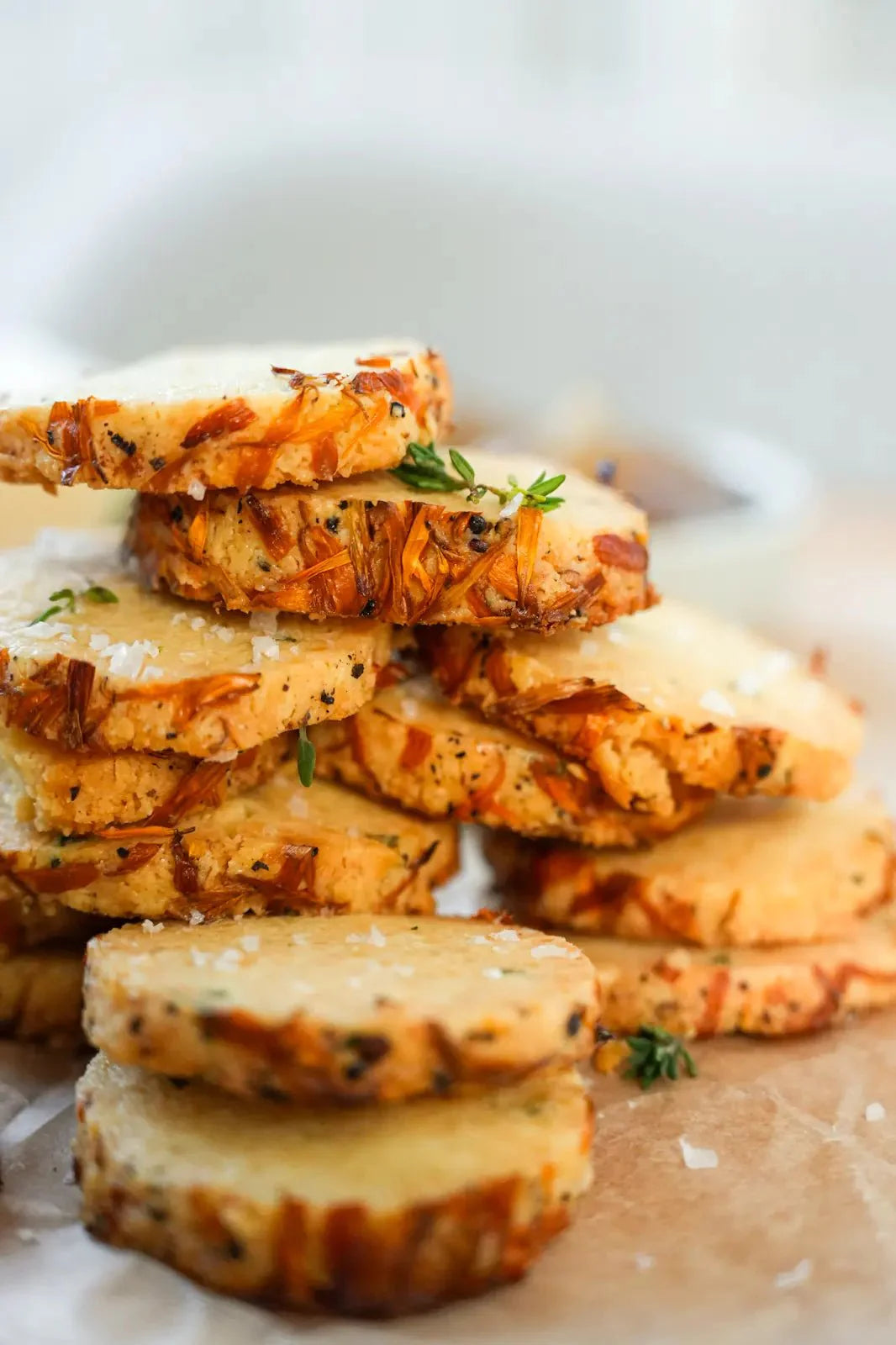 Moreish Morsels  - Pecorino & Black Pepper Cheese Biscuits
