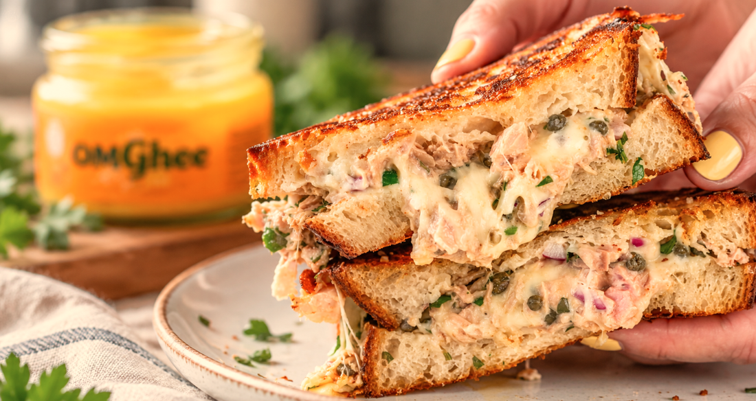 Ultimate Tuna Melt Toastie - OMGhee