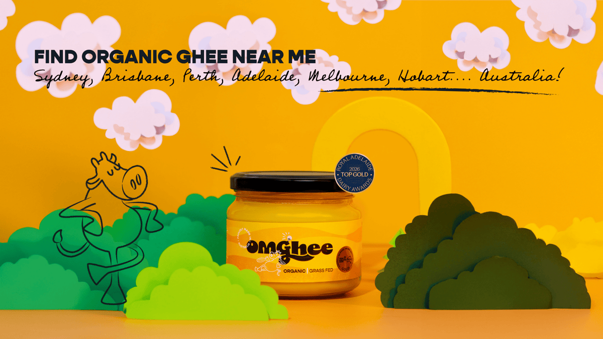 Where to Buy Organic Ghee in Sydney - OMGhee