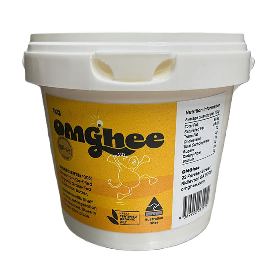 Bulk Organic Grassfed OMGhee - 1kg - OMGhee